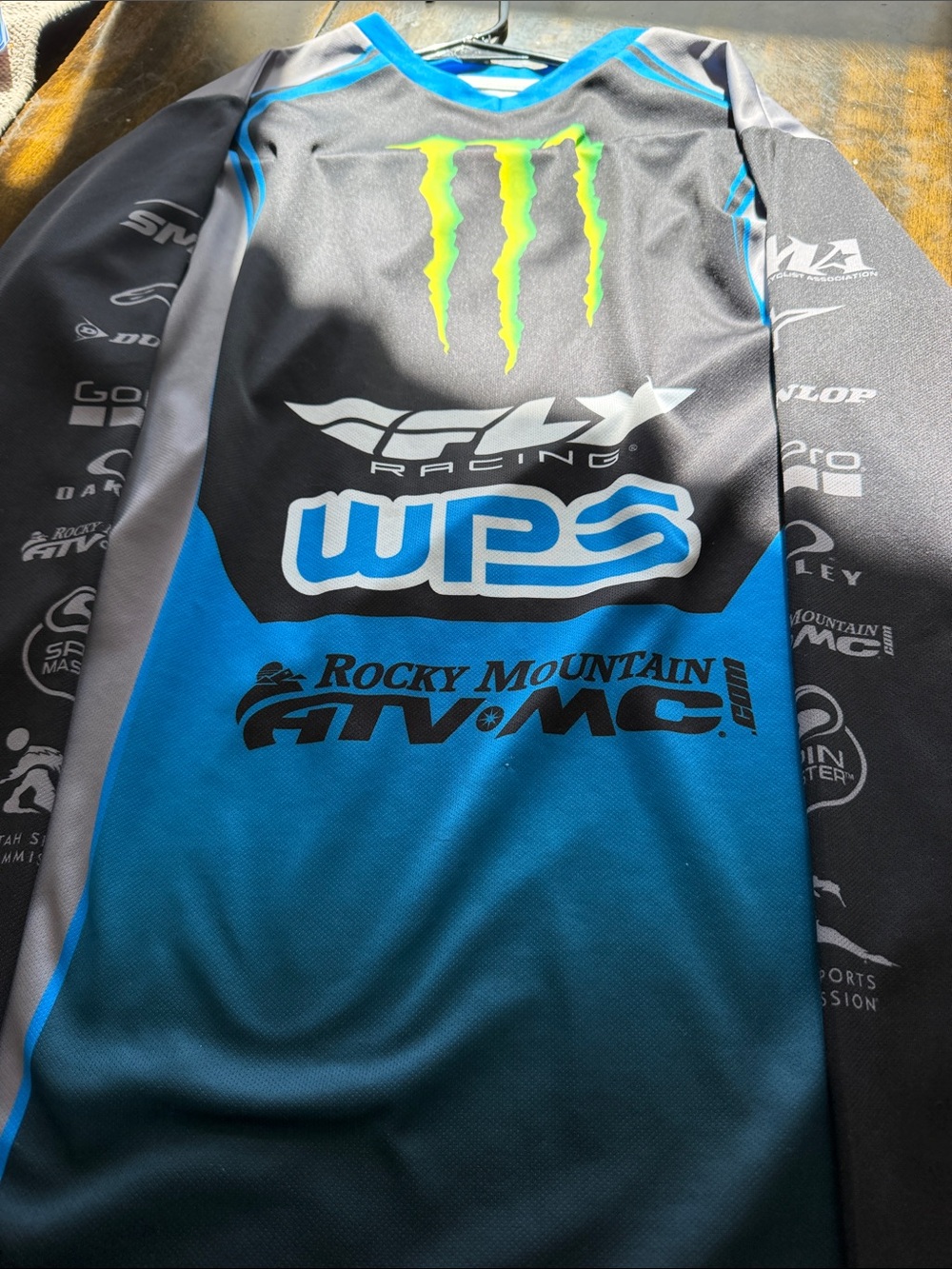 SMX women' Blue & Black Monster Logo MX Jersey